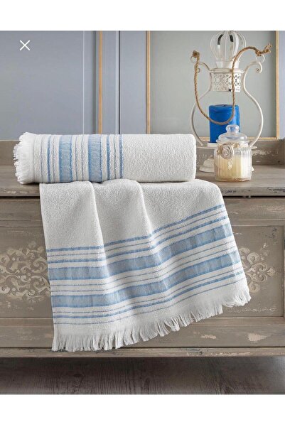 Baymen Trendy Bath Towel Set 70x140 & 50x90