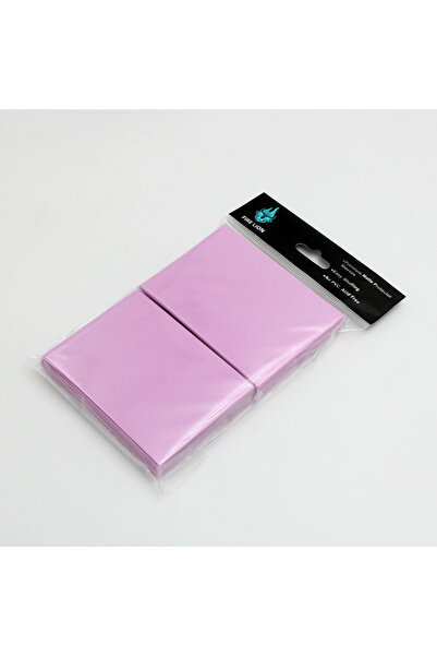 Choice12 أغطية بطاقات وردية اللون، 100 قطعة، مقاس 66 × 91 مم، غير لامعة، ملون...