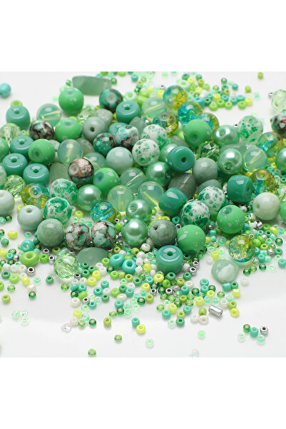 Choice12 light green 40g Mixed Size Colorful Czech Glass Seed Beads Loose Rou...