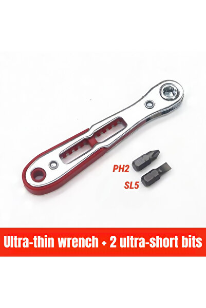 choice2 مجموعة مفكات زاوية قائمة PRO-RED مكونة من 3 قطع، مفك صغير ذو تروس بزا...