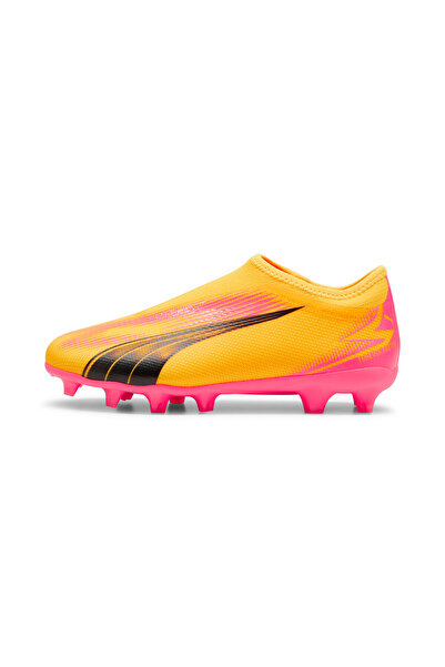 Puma ULTRA MATCH FG/AG Laceless Youth Football Boots - Orange