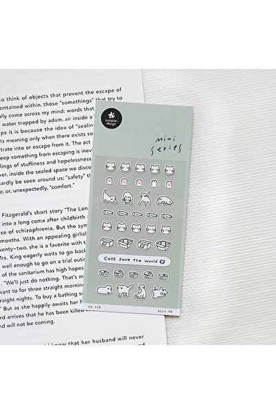 Choice17 116-Deco.09 Korean Import Suatelier Mini Happy Daily Life Food Anima...