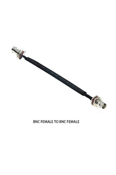 Choice29 30CM FEMALE TO FEMALE B Door/Window Pass Through Flat RF Coaxial Cab...