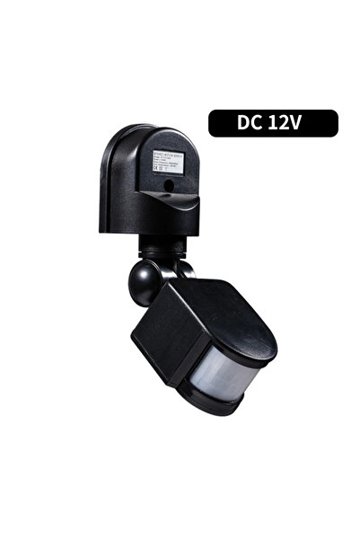 Choice1 Black DC12V 110-240V PIR Motion Sensor 12V Automatic Infrared Light S...