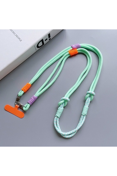 Choice7 قطعة واحدة لون 090-8 قطعة واحدة حبل هاتف جديد قابل للتعديل - حبل رقبة...