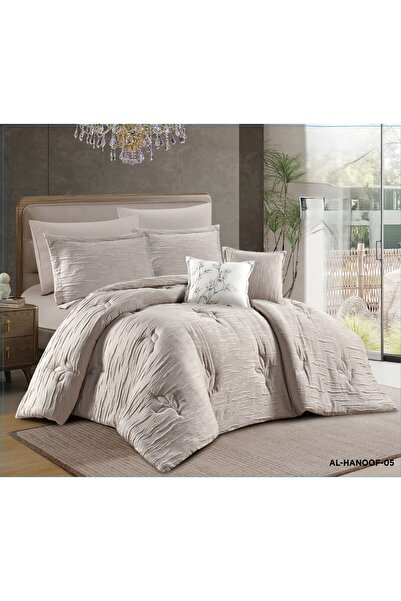 miral Al-Hanouf Double Bed Set, Royal Summer, 8 Pieces: Comfort for you and e...