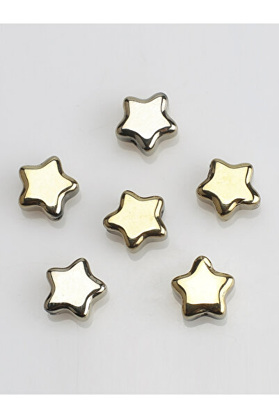 Choice16 DU Q gold 50pcs/Lot Crystal Star Pendats 8mm Faceted Glass Loose Bea...