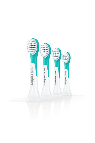 Philips HX6034/90 Sonicare For Kids3+ Replacement brush heads, 4 pieces (Whit...