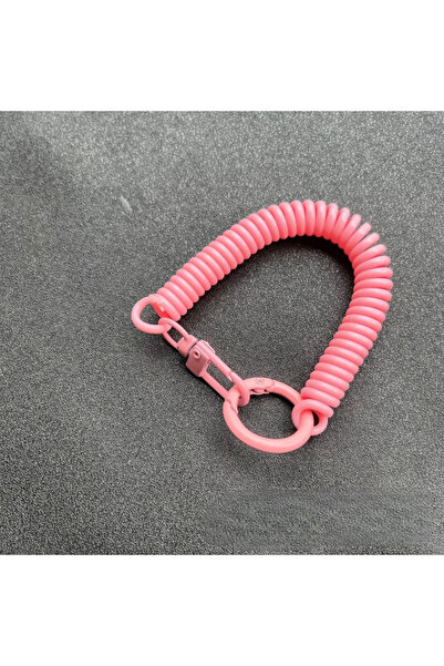 Choice1 حامل بطاقات هوية مزود بمشبك لوبستر وردي اللون، مع حبل تعليق ومقبض زنب...