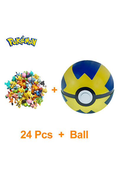 Choice5 09 Pokemon ball Elf Toy Anime Action Figure PokeBall pocket Monster e...