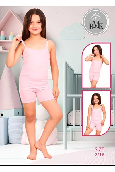 BMK طقم ملابس داخليه بناتي مكون من قطعتين