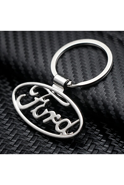Choice7 سلسلة مفاتيح فاخرة من جلد تحمل شعار سيارة فورد YK، حلقات مفاتيح، حامل...
