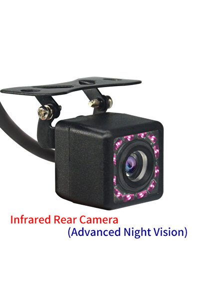 Choice10 كاميرا الرؤية الخلفية للسيارة Hippcron مزودة بـ 12 مصباح IR و8 مصابي...