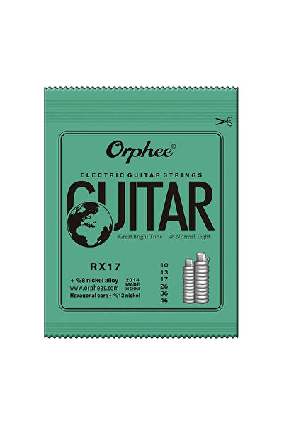 choice2 RX17 Orphee 1/5/10 Pcs Electric Guitar Strings Set RX Series Hexagona...