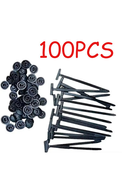 Choice3 100PCS Cable Ties Plastic Straps Clamps Multipurpose Nylon Universal ...