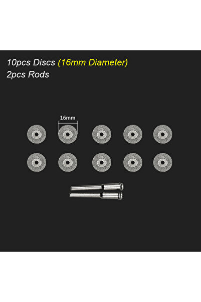 Choice1 16mm Cutting Disc Diamond Cutting Disc Wheels Rotary Tool Circular Sa...