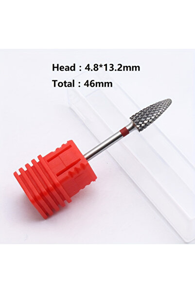 Choice3 مثقاب صغير احترافي أحمر من الفولاذ التنجستن الروسي، مناسب لفن الأظافر...