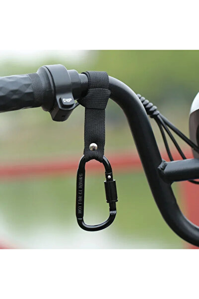 Choice3 black Motorcycle Bicycle Aluminum Alloy Front Mount Handlebar Hook Cl...