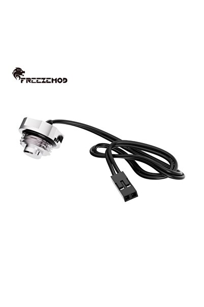 Choice وصلة قياس درجة الحرارة القصيرة الفضية من FREEZEMOD لخزان يحافظ على الب...