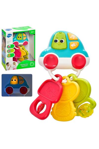 Hola Toys Jucarie bebelusi - Musical Car Keychain - Hola