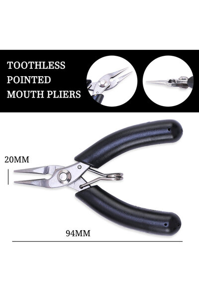 choice2 1 Stainless Steel Pliers Jewelry Making Pliers Tools Wire Cutter for ...