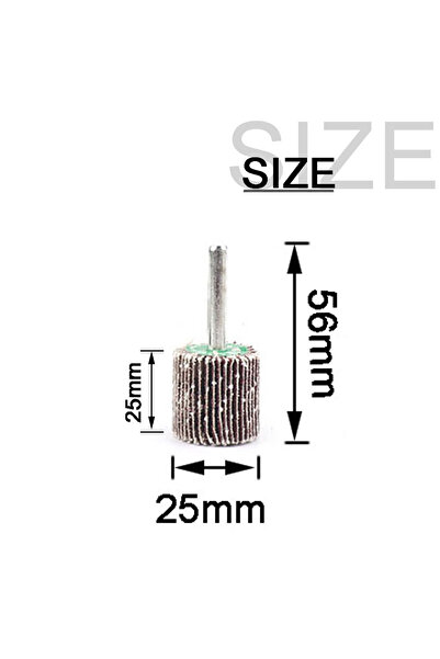 choice2 قطعتان 80 25 مم، قطعتان 16-80 مم، عجلة صنفرة تلميع، حبيبات 60/80/120،...