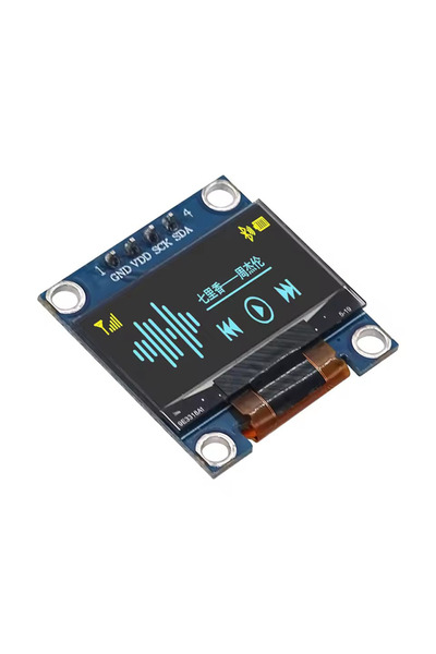 Choice1 Yellow Blue 0.96 Inch OLED Display Module SSD1306 I2C IIC SPI Serial ...