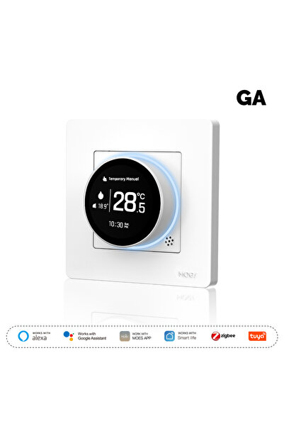 Choice4 MOES Water Heat WH MOES Tuya ZigBee Smart Knob Thermostat Star Ring S...