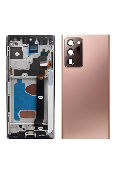 choice2 غطاء إطار ذهبي لهاتف نوت 20 ألترا، تم اختباره، نوت 20U N985 N985F N98...