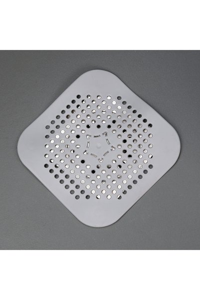 Choice Grey Floor Drain Hair Catcher Shower Anti-blking Deodorant Stopper Sil...