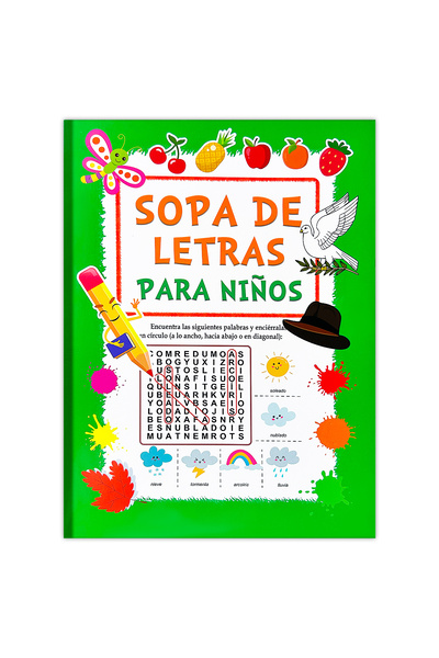 Choice1 كتابان للأطفال من سلسلة "سوبا دي ليتراس" متعددة الألوان، وثلاث ألعاب ...