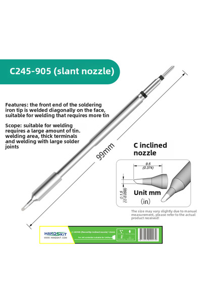 Choice13 C245-905 C245 soldering iron head universal high-power soldering sta...