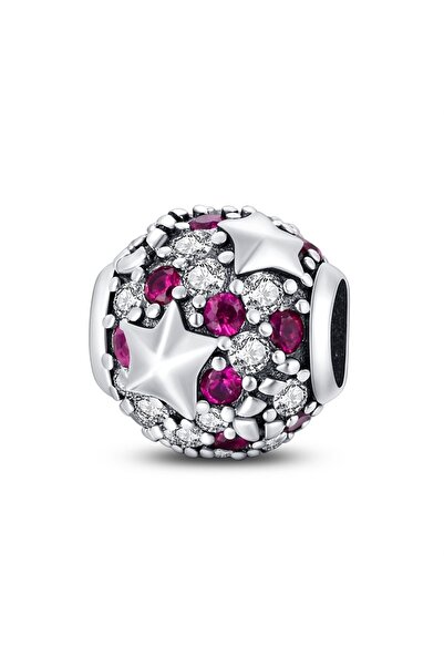 Choice16 PAC774 Classic Silver Plated Lotus Guardian Angel Heart-Shaped Zirco...