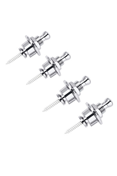 Choice7 Silvery 4 PCS Guitar Strap Butt Pins 1/2PCS 3 Color For Choose Premiu...