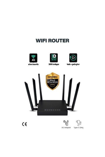 Midcom B825 300 Mbps 2.4 GHz. 4G ROUTER