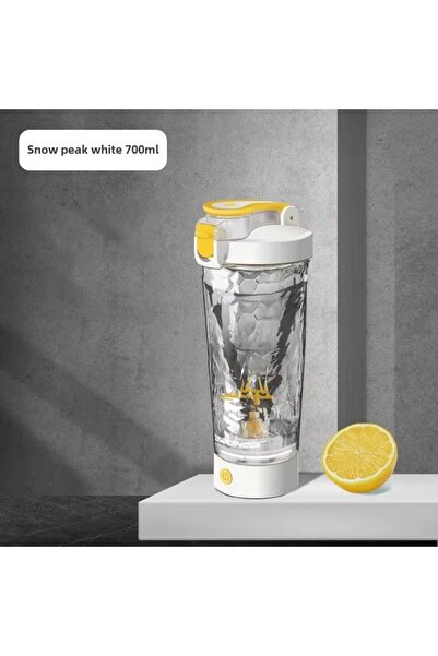 Choice4 كوب خلط أبيض جديد ذاتي التحريك، سعة 400-650 مل، كوب خلط أوتوماتيكي لم...