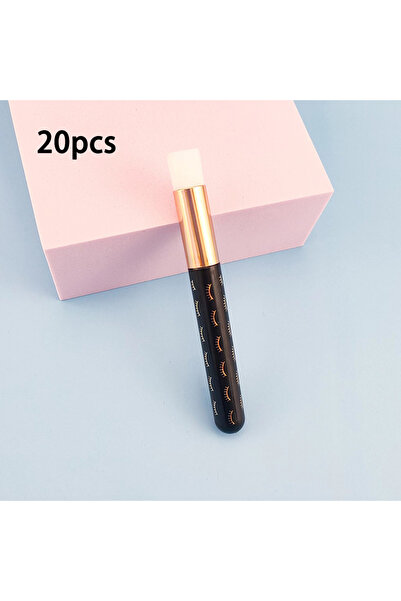 Choice12 A-black-20pcs 10/20/50pcs Eyelash Makeup Brush Cleaning Brush Lash S...