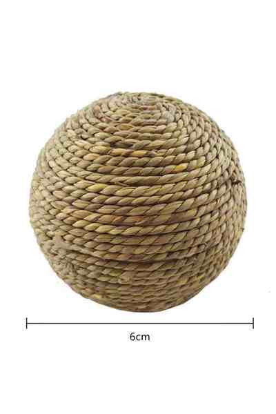 Choice1 10CM A 6/10cm Chewing Braided Ball Guinea Pig Rabbit Hamster Small An...