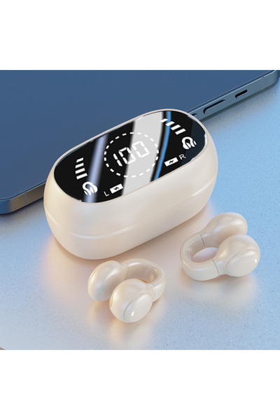 Choice1 سماعات رأس لاسلكية بلون الكاكي، مزودة بتقنية بلوتوث وميكروفون، مع خاص...