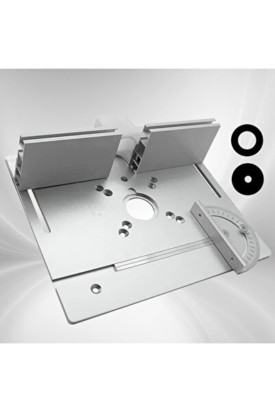 choice2 لوحة إدخال طاولة التوجيه المصنوعة من الألومنيوم الفضي، مع مقياس زاوية...