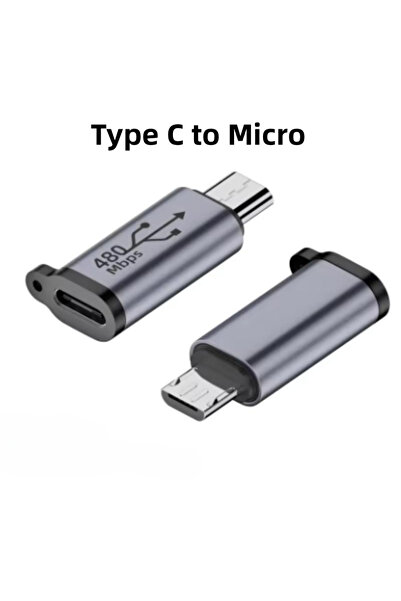 Choice7 محول واحد من النوع C إلى النوع C الصغير، محولات USB C إلى Micro إلى M...