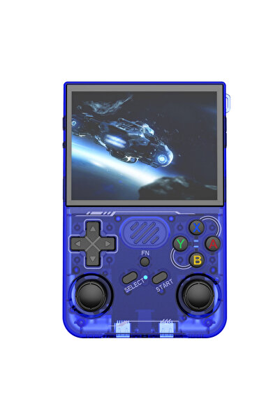 Choice24 جهاز ألعاب محمول R36XX أزرق بسعة 256 جيجابايت (يحتوي على 60 ألف لعبة...