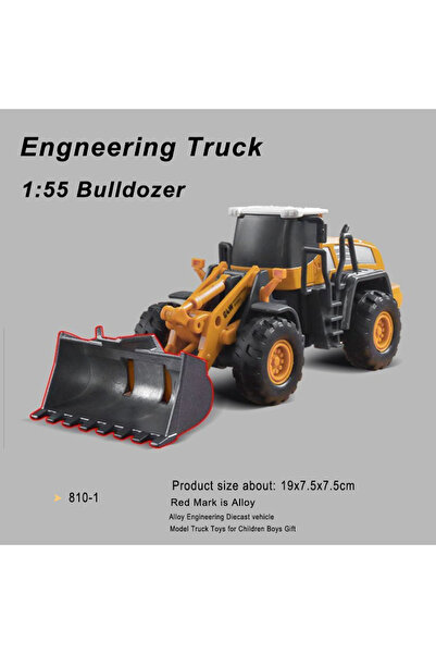 choice2 Bulldozer Engineering Diecast Crane Bulldozer Excavator Vehicle Ctruc...