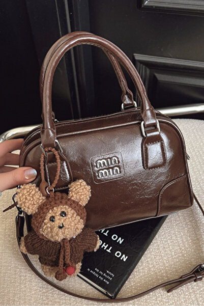 Louis Vettriano Small Top Handle Satchels for Women Duffel Bag with Little Be...