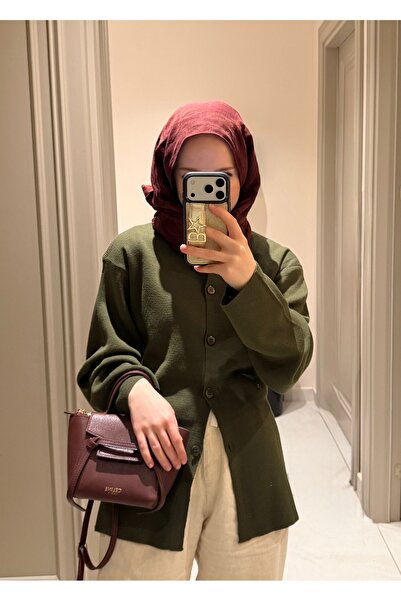 Çınar Couture Khaki Cardigan