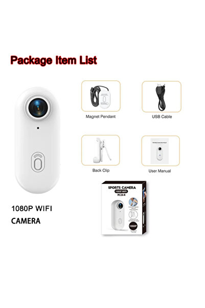 Choice11 Add 32GB Card FHD 1080P White 4K FHD 1080P Outdoor Sports Camera In ...