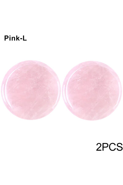 Choice9 علبة لاصقة كبيرة وردية اللون مكونة من قطعتين، رموش صناعية قابلة لإعاد...