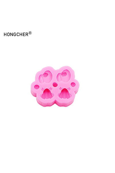 Choice3 قالب سيليكون لصنع المجوهرات من الراتينج على شكل ضفدع اللوتس الوردي، م...