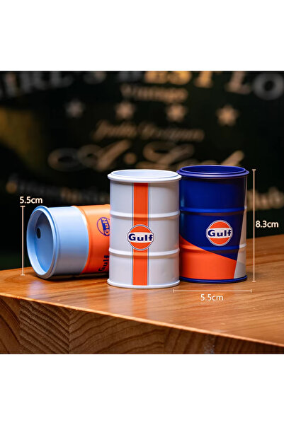 Choice7 3 قطع من نموذج برميل زيت كيميائي من الحديد، نموذج برميل زيت صغير، نمو...