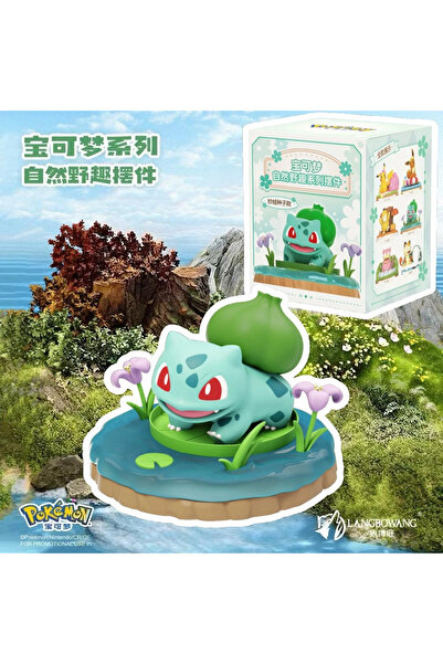 Choice5 مجسم بوكيمون بولباسور، الطبيعة البرية، بيكاتشو، إيفي، ميوث، بولباسور،...